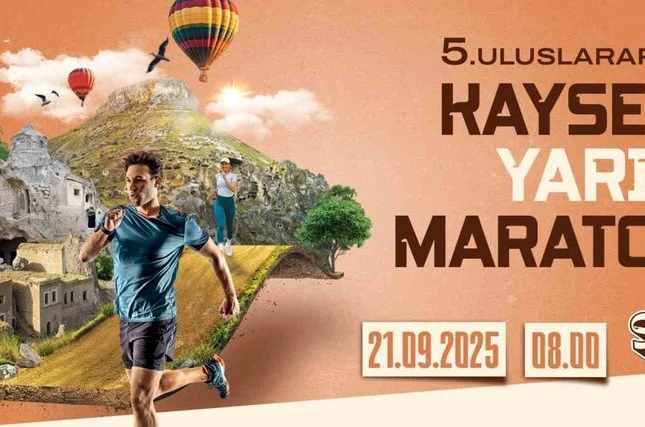 5. Uluslararası Kayseri Yarı Maratonu için heyecan dolu geri sayım başladı