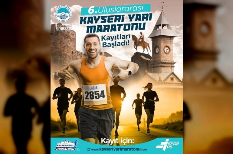 6. Uluslararası Kayseri Yarı Maratonu’nda 10K-21K kayıtları başladı
