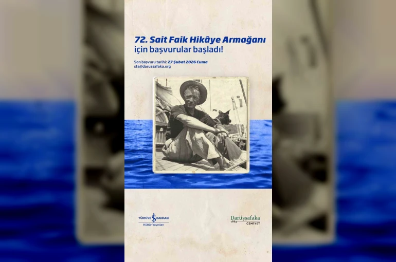 72. Sait Faik Hikâye Armağanı başvuruları başladı