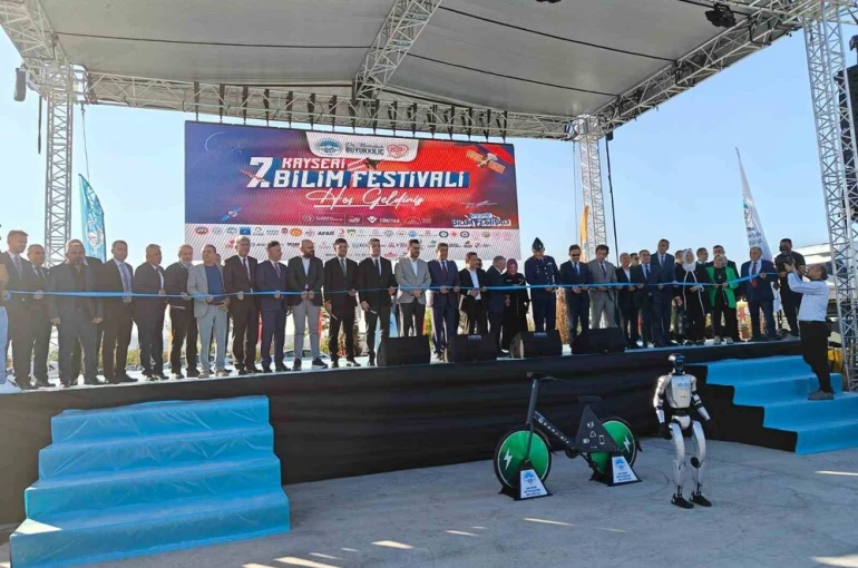7’inci Kayseri Bilim Festivali kapılarını açtı