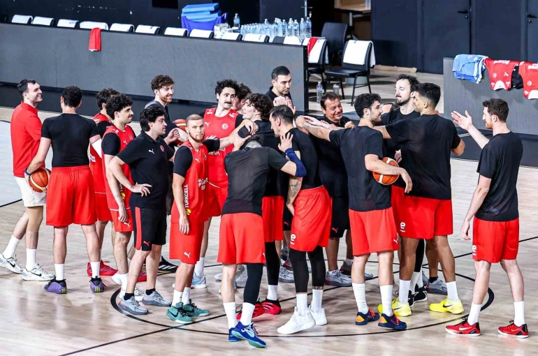 A Milli Erkek Basketbol Takımı, Bosna Hersek maçı hazırlıklarına başladı