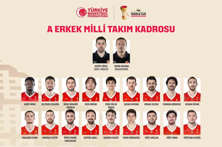 A Milli Erkek Basketbol Takımı’nın Bosna Hersek ve İsviçre maçları aday kadrosu açıklandı 