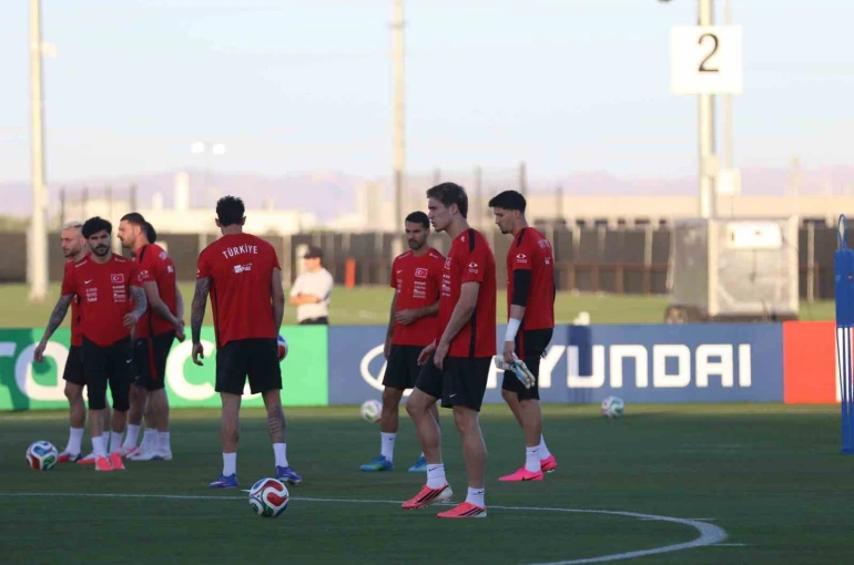 A Milli Futbol Takımı’nda ABD maçının hazırlıkları başladı 
