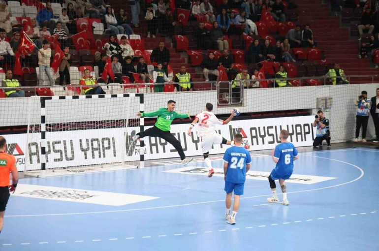 A Milli Hentbol Erkek Milli Takımı, Güney Kıbrıs Rum Kesimi’ni yenerek ikinci tura yükseldi