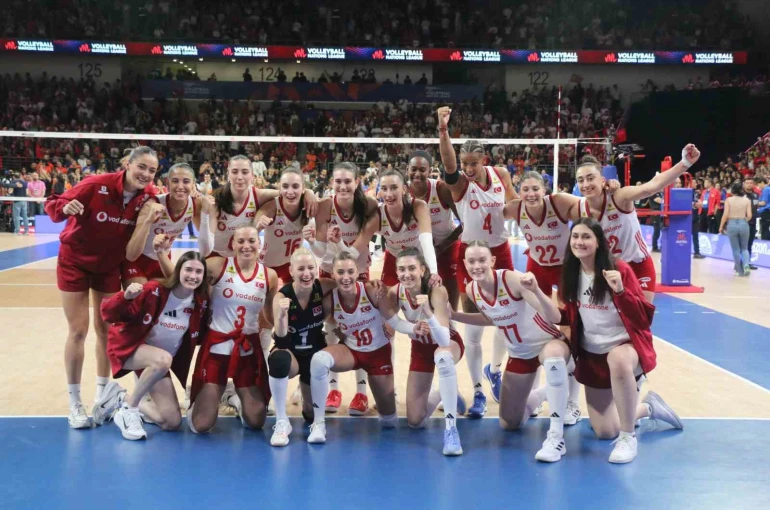 A Milli Kadın Voleybol Takımı’nın, VNL 3. hafta kadrosu belli oldu