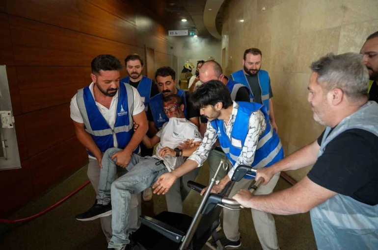 AASSM’de gerçeğini aratmayan tatbikat