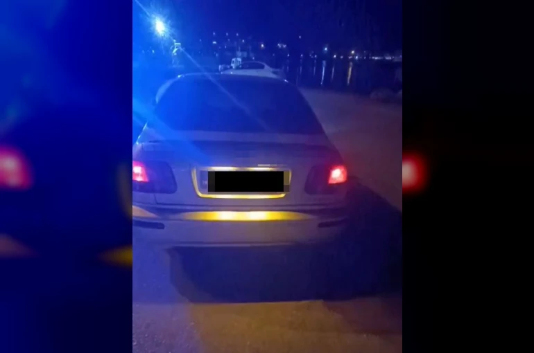 Abartılı egzoz bulunan araca 21 bin TL ceza