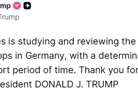 ABD Başkanı Trump: "Almanya’daki askerlerimizin sayısını azaltmayı düşünüyoruz"