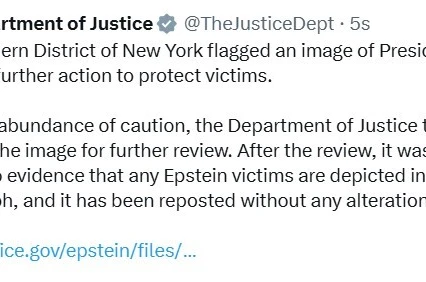 ABD’den Epstein dosyalarına sansür eleştirilerine yanıt: "Trump ile hiçbir ilgisi yok"