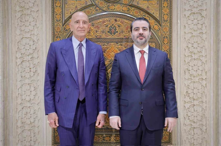 ABD’li Özel Temsilci Barrack, Suriye Dışişleri Bakanı Şeybani ile görüştü
