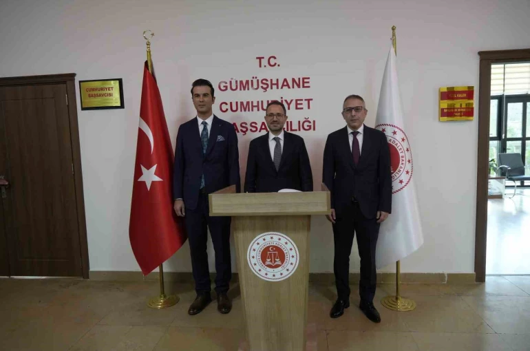 Adalet Bakan Yardımcısı Ayyıldız, Gümüşhane’de