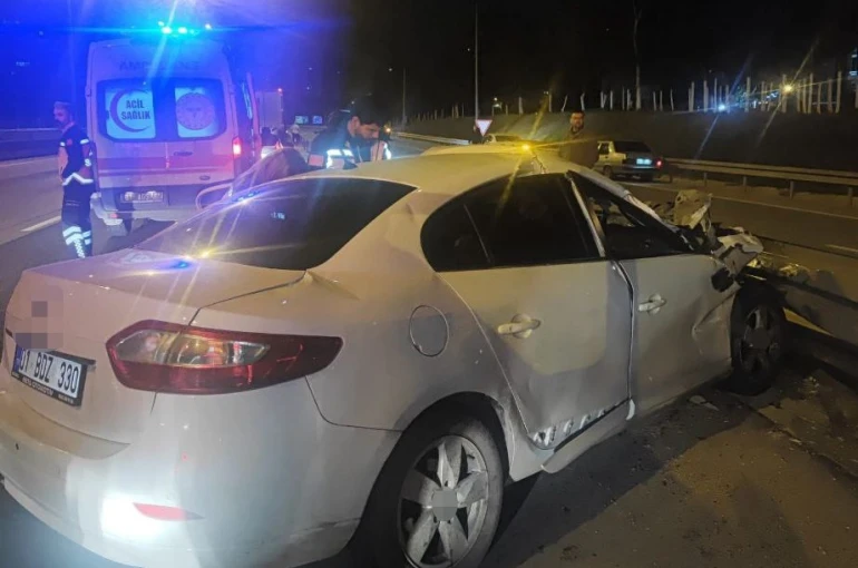 Adana’da otoyolda trafik kazası : 1 ölü