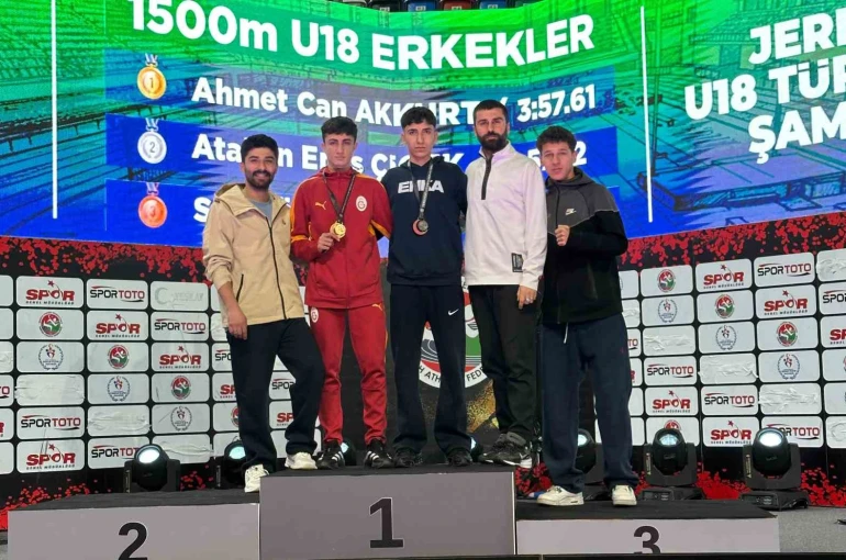Adil Sani Konukoğlu Spor Lisesi sporcularından üç Türkiye şampiyonluğu