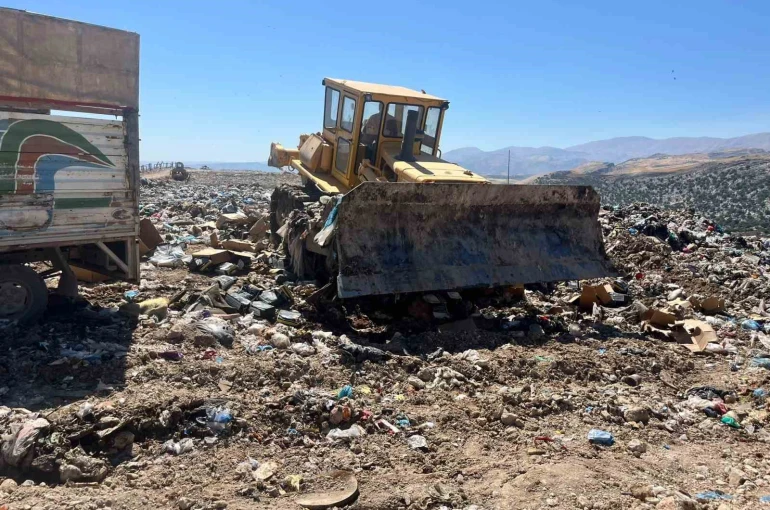 Adıyaman’da 7 ton kaçak nargile tütünü imha edildi