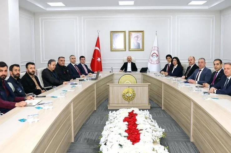 Adıyaman’da haftalık koordinasyon toplantısı düzenlendi