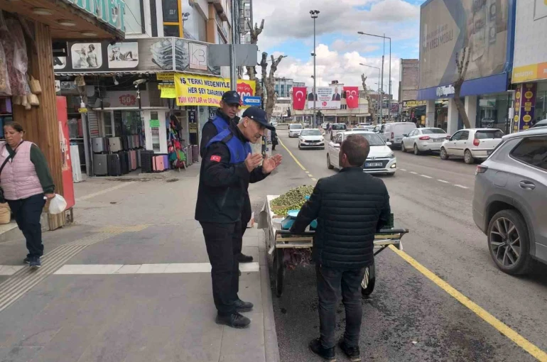 Adıyaman’da kaldırım işgallerine sıkı denetim