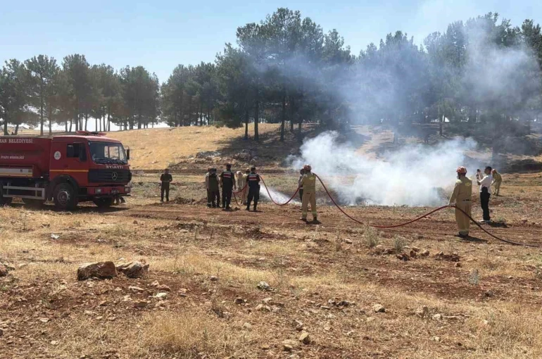 Adıyaman’da kuraklık ve orman yangını tatbikatı düzenlendi