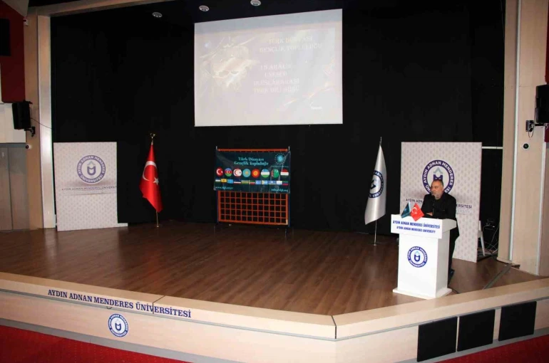 ADÜ’de Türk Dilinin Tarihi ve Birliği Konuşuldu