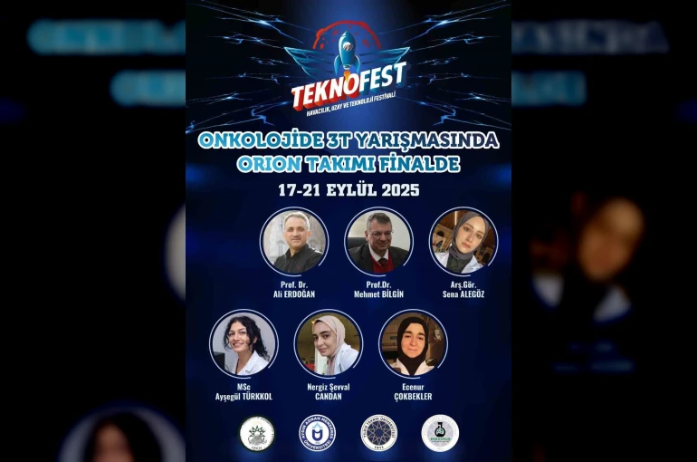 ADÜ’nün Kanser Araştırma Projesi Teknofest 2025 finalisti oldu