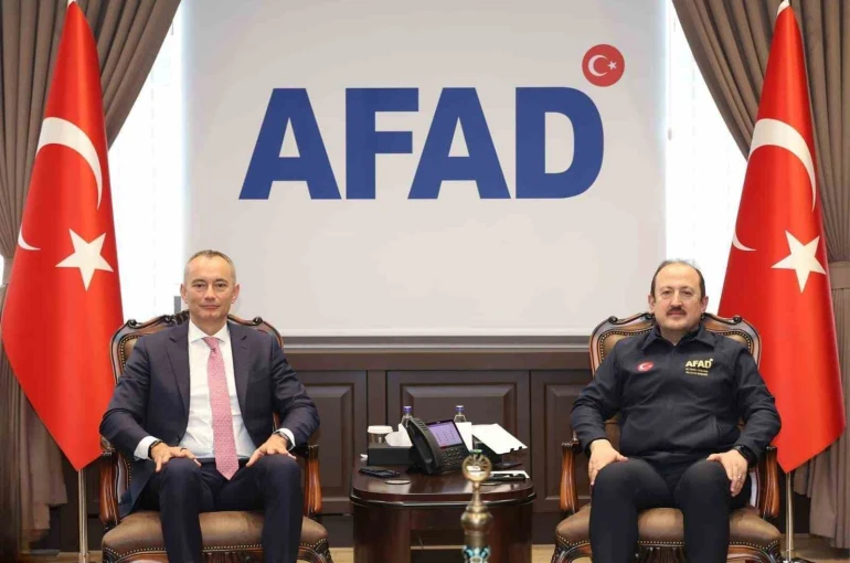 AFAD Başkanı Pehlivan, Gazze Barış Kurulu Yüksek Temsilcisi Mladenov’u kabul etti