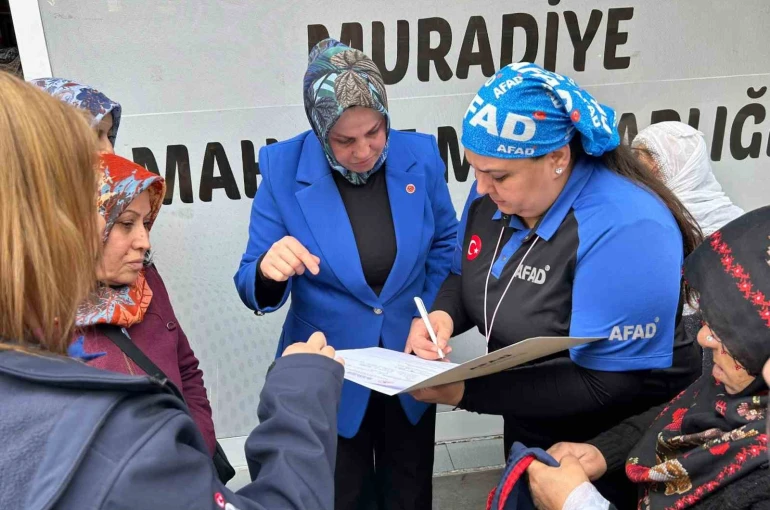 AFAD görevlileri kadınları deprem konusunda bilinçlendirdi