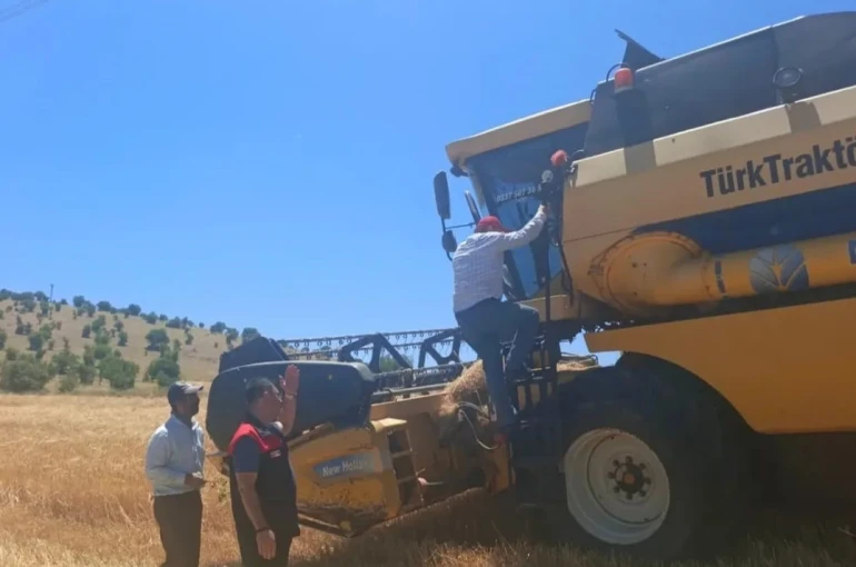 Ağın’da biçerdöver ve market denetimleri sürüyor