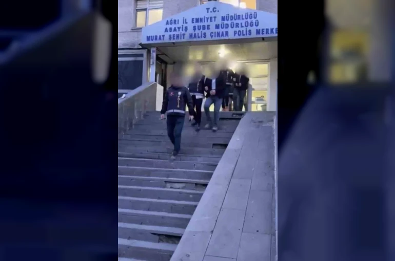 Ağrı’da aranan 5 şüpheli yakalandı