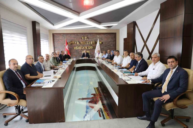 Ağrı’da eğitimde yeni dönem hazırlıkları masaya yatırıldı