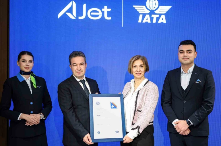 AJet, IATA sertifikasını aldı 