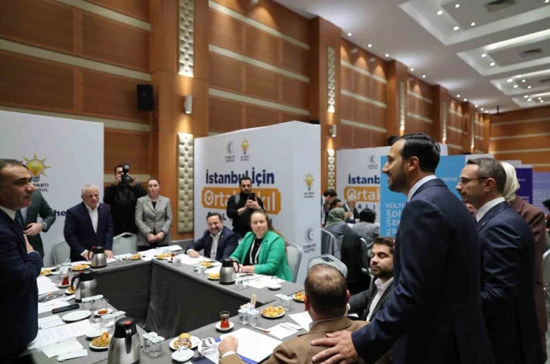 AK Parti İstanbul İl Başkanlığında "İstanbul İçin Ortak Akıl Çalıştayı" düzenlendi