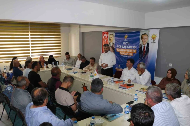 AK Parti Oltu’da 2026 danışma meclisi toplantısını gerçekleştirdi