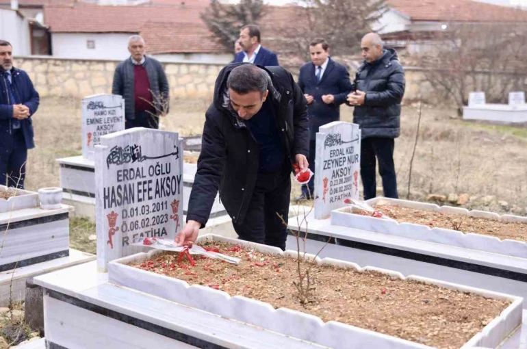 Akçadağ’da 6 Şubat deprem şehitleri dualarla anıldı