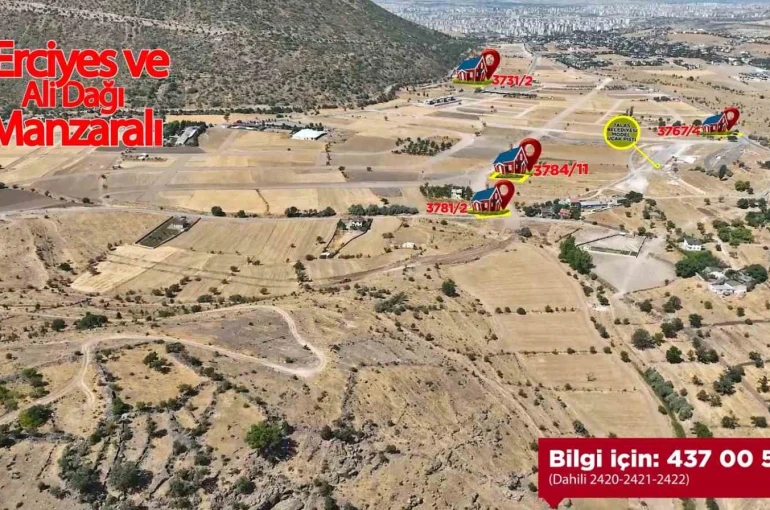 Akçakaya ve Endürlük’te 20 prestijli villa parseli satışta