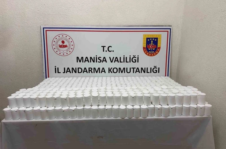 Akhisar’da 50 binden fazla sentetik hap ele geçirildi