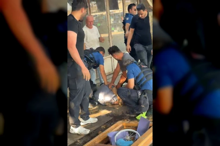 Akli dengesi yerinde olmadığı öğrenilen şahıstan yarım milyon liraya yakın nakit çıktı