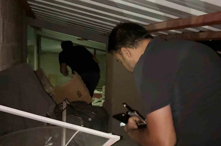 Aksaray’da hırsız ihbarı polisi alarma geçirdi
