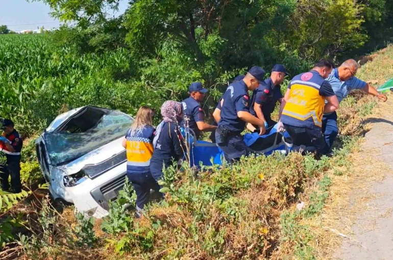 Aksaray’da otomobil takla attı: 3 ölü, 1 yaralı