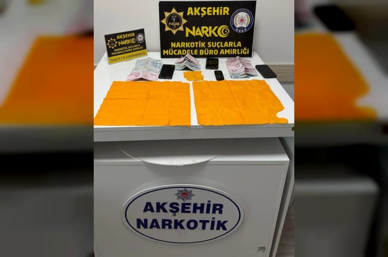 Akşehir’de uyuşturucu operasyonu: 4 tutuklama