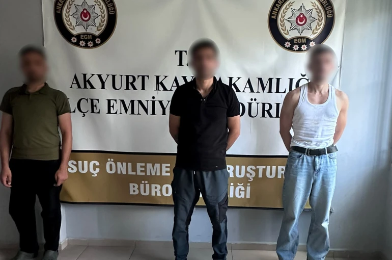 Akyurt’ta uyuşturucu operasyonu: 4 gözaltı