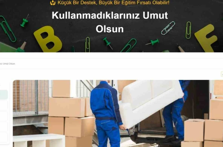 Alan el ile veren eli buluşturan online yardım platformu kullanıma sunuldu