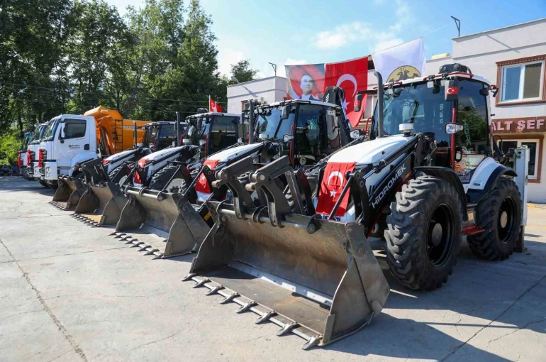 Alanya Belediyesi araç filosu güçleniyor