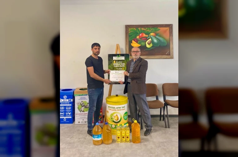 Alanya’da 3 ayda 572 litre atık yağ geri dönüşüme kazandırıldı