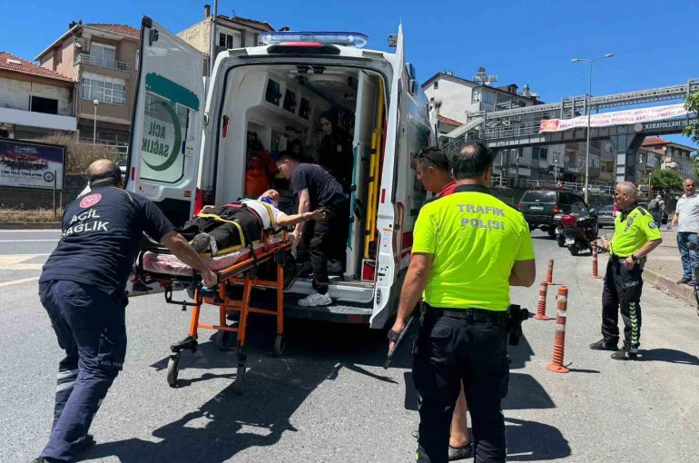 Alaplı’da motosiklet kazası: 1 kişi yaralandı
