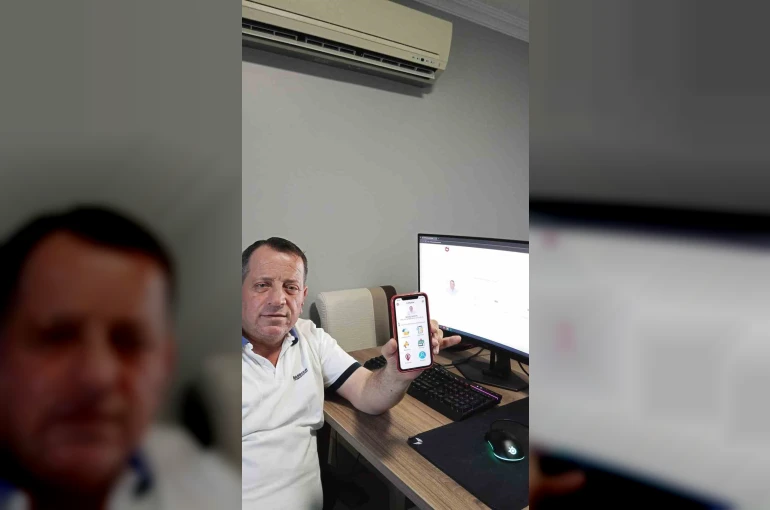 Alaplı’da tebligat mağduru muhtar, "E-Muhtar" uygulamasını hayata geçirdi