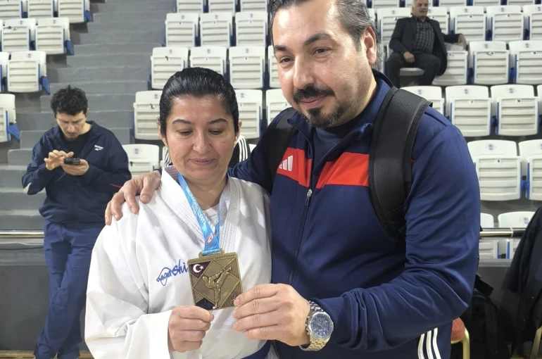 Alaşehirli karateci Türkiye’nin zirvesinde