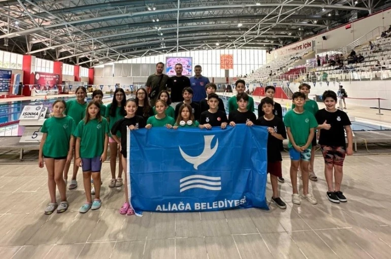 Aliağalı yüzücülerden Samsun’da önemli başarı