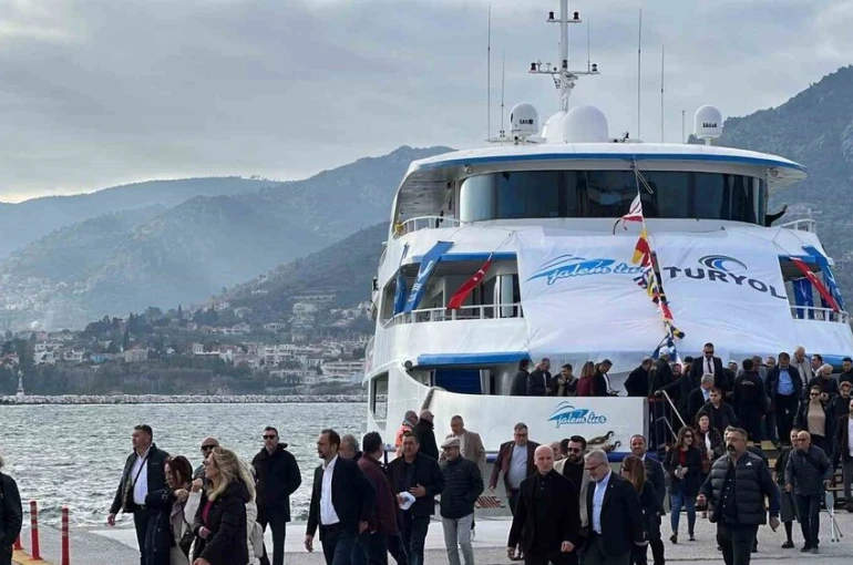 Aliaport’tan Midilli’ye ilk sefer gerçekleşti