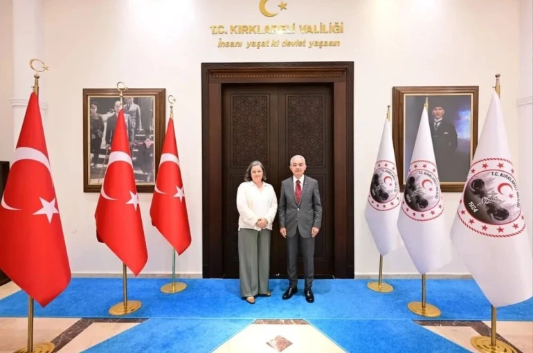 Almanya İstanbul Başkonsolosu’ndan Vali Turan’a ziyaret