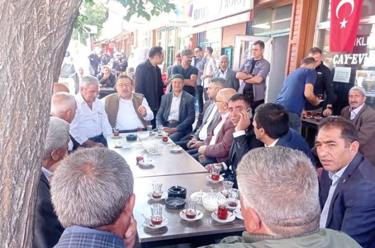 Altınok, Tekman’da temaslarda bulundu