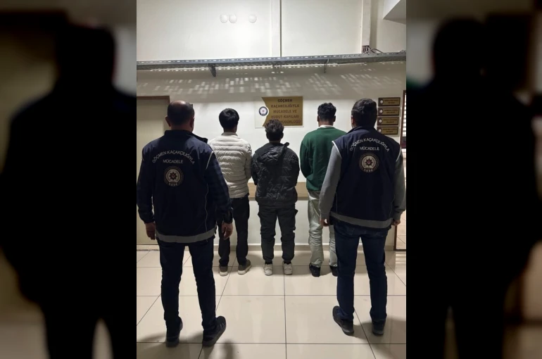Amasya’da 3 kaçak göçmen yakalandı